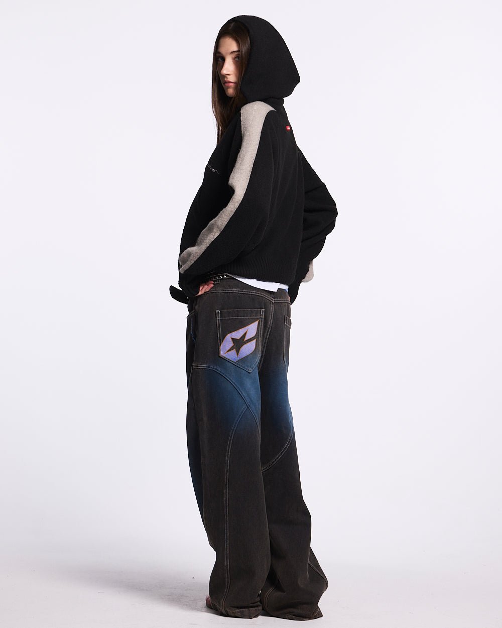 VIBRANT TEDDY KNIT BLACK - COLD CULTURE