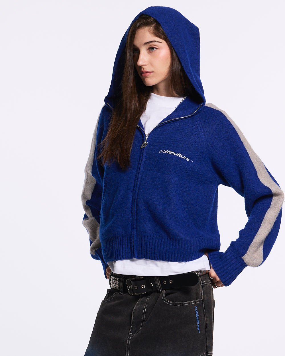 VIBRANT TEDDY KNIT BLUE - COLD CULTURE
