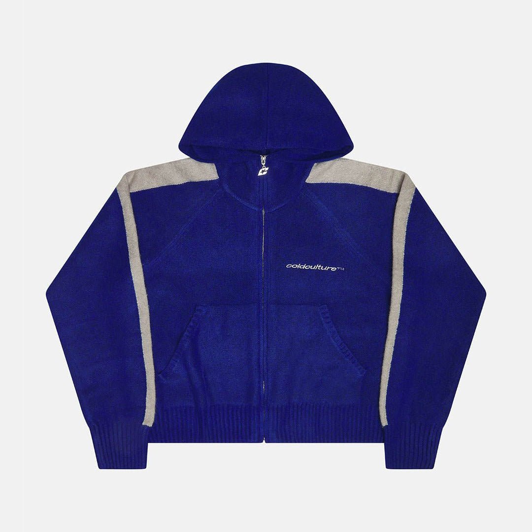 VIBRANT TEDDY KNIT BLUE - Cold Culture