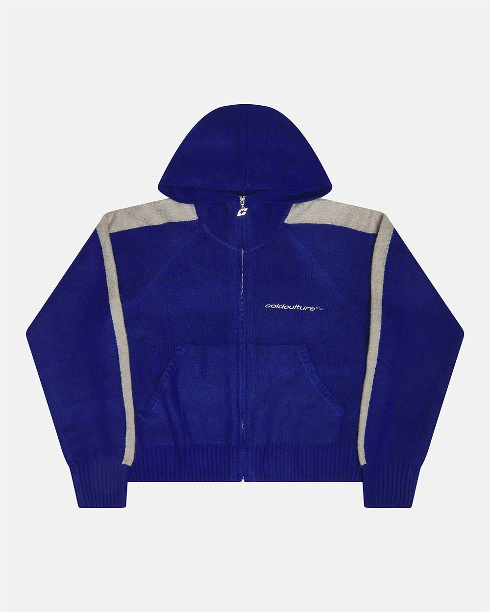 VIBRANT TEDDY KNIT BLUE - COLD CULTURE