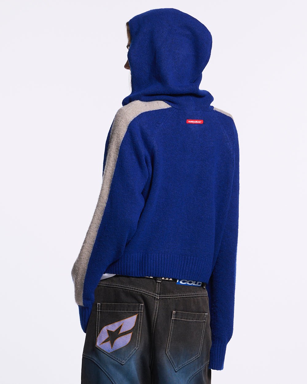 VIBRANT TEDDY KNIT BLUE - COLD CULTURE