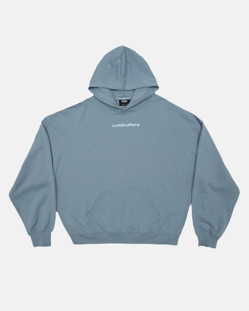 VISION MISSION HOODIE SHADY BLUE - COLD CULTURE