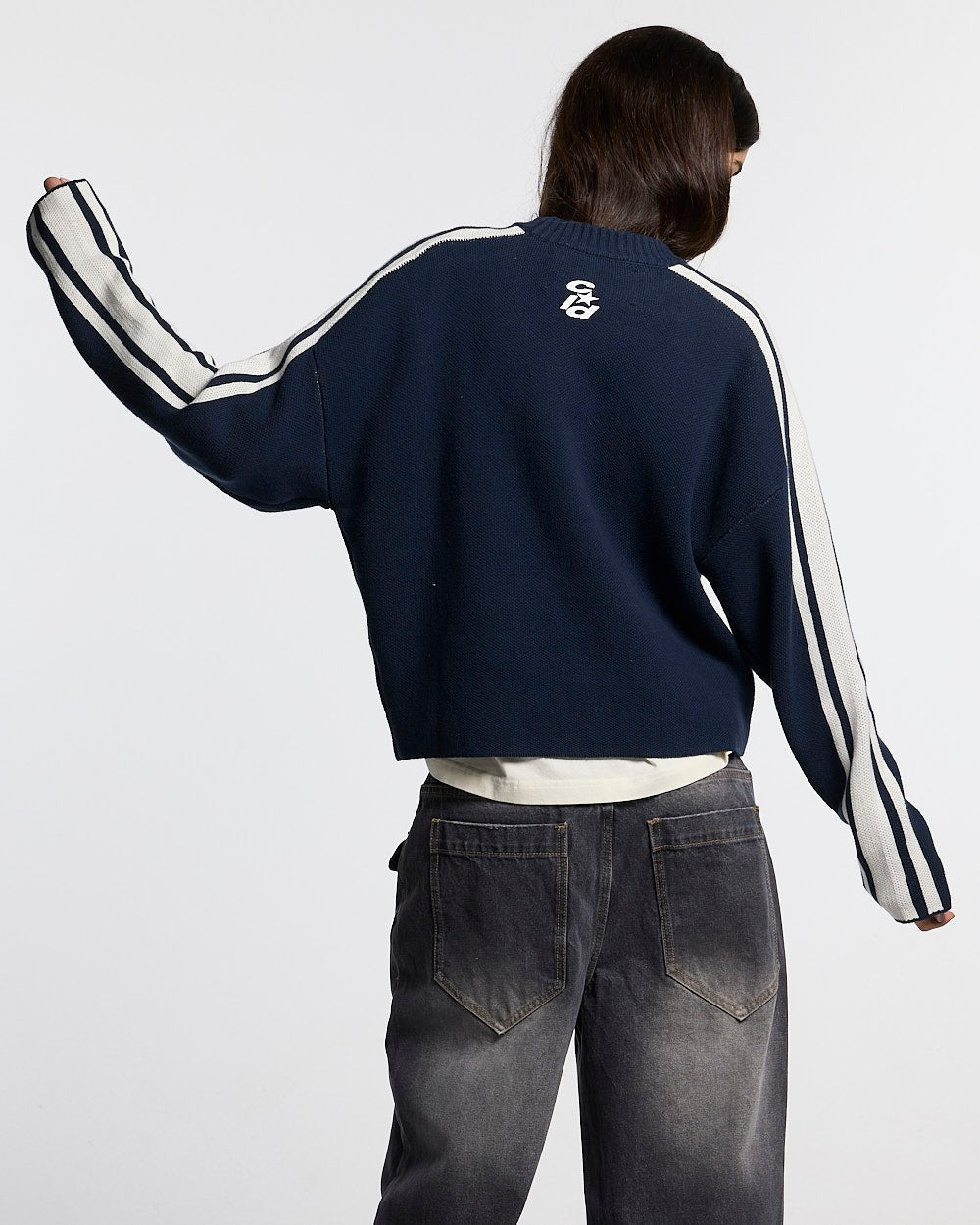W80 KNITWEAR BLUE - Cold Culture