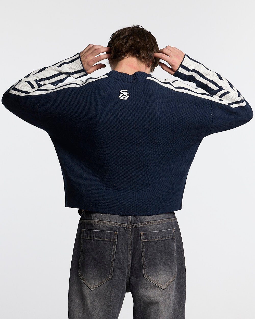 W80 KNITWEAR BLUE - Cold Culture