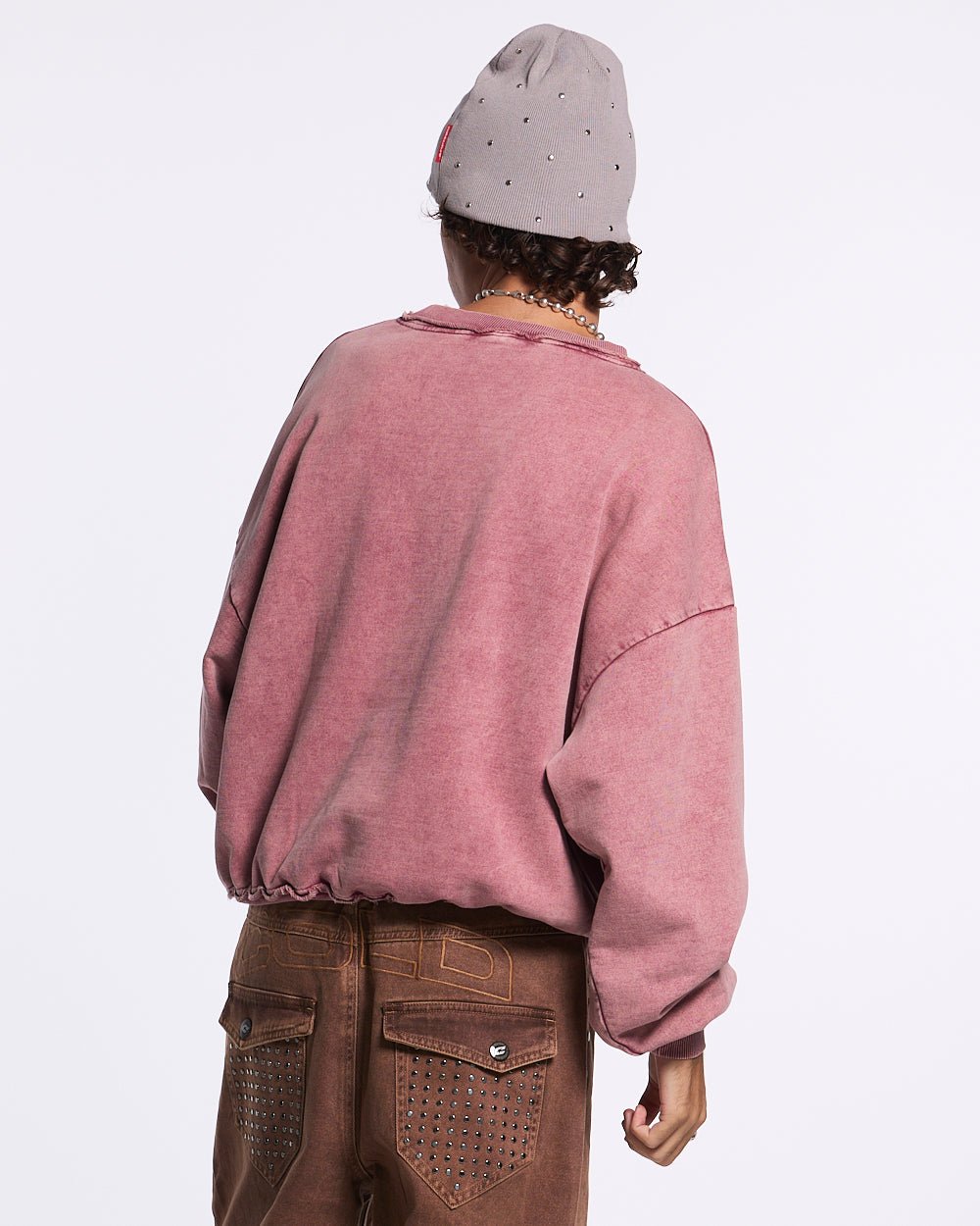 WALKER CREWNECK BURGUNDY - COLD CULTURE