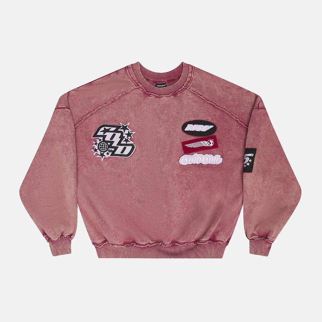 WALKER CREWNECK BURGUNDY - Cold Culture