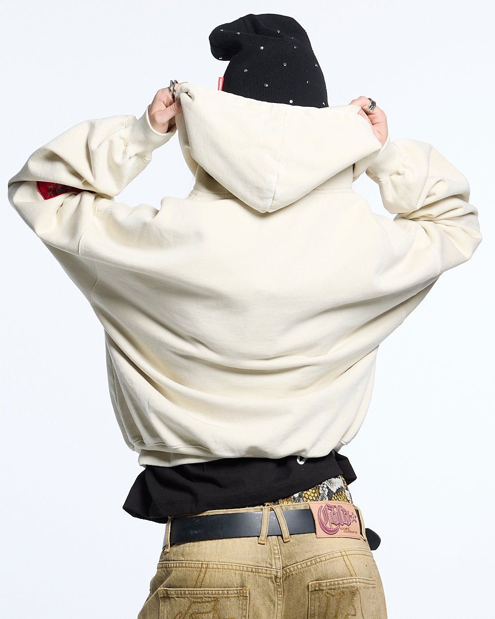 WALKER ZIP HOODIE LIGHT GREY - COLD CULTURE
