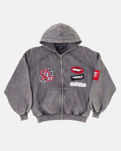 【FEPL】★24FW★WALKER PIGMENT HOODED ZIP-UP JACKET FEPL】☆24FW☆WALKER PIGMENT HOODED ZIP-UP JACKET
