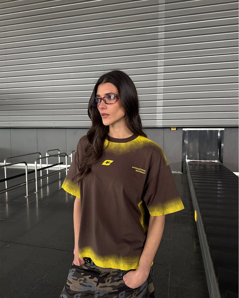 WANDER ON TEE CHOCOLATE BROWN - COLD CULTURE