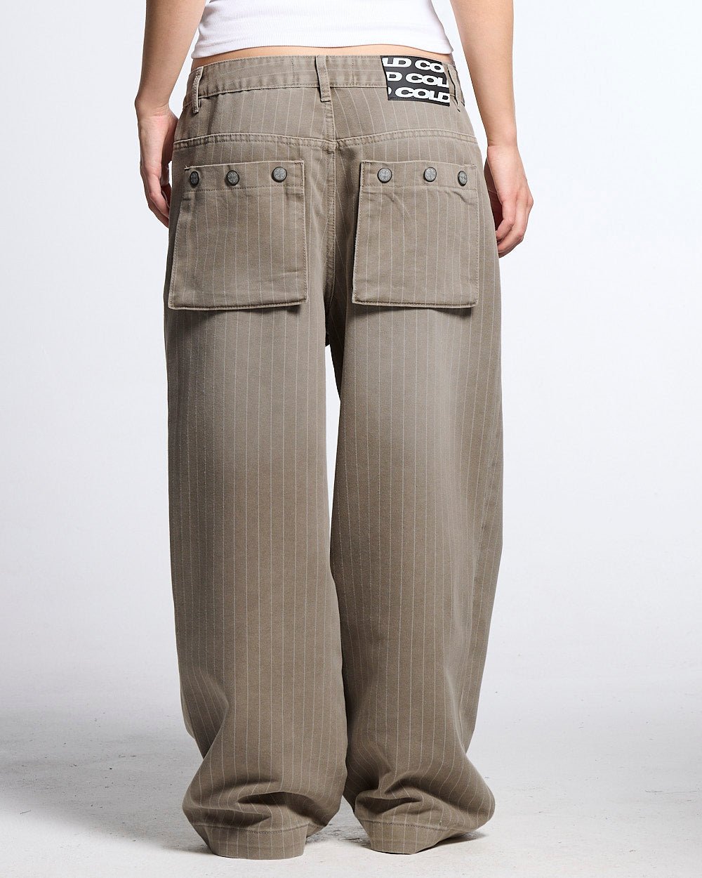 WASHED CASINO V1 PANTS BEIGE - Cold Culture