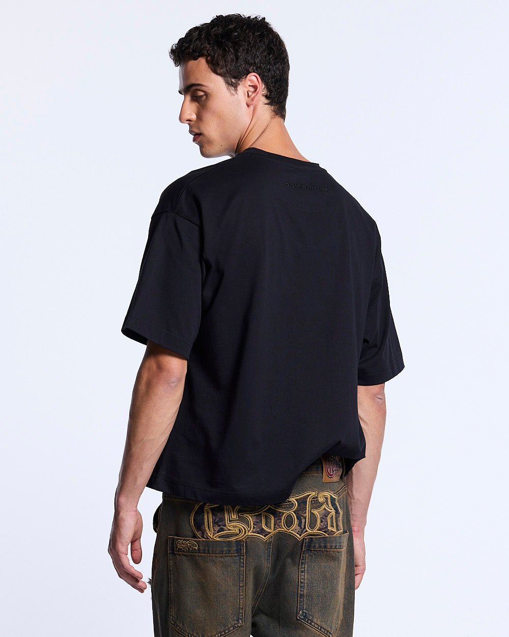 WATCH OUT TEE BLACK - Cold Culture