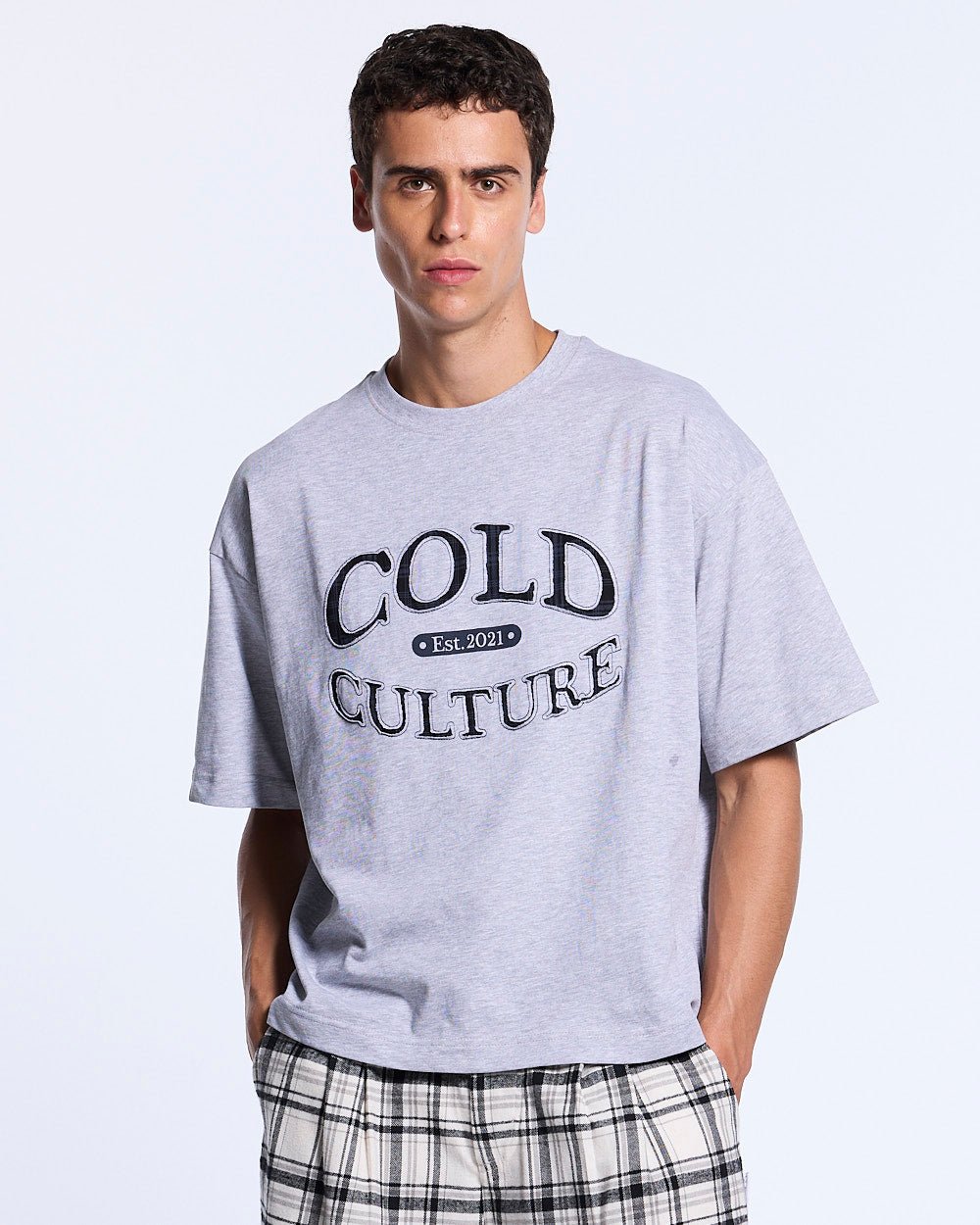WATCH OUT TEE GREY - Cold Culture