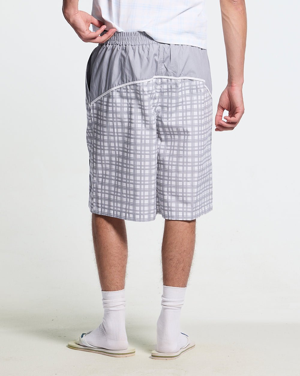 WAVE SWIMSHORTS GREY - Cold Culture