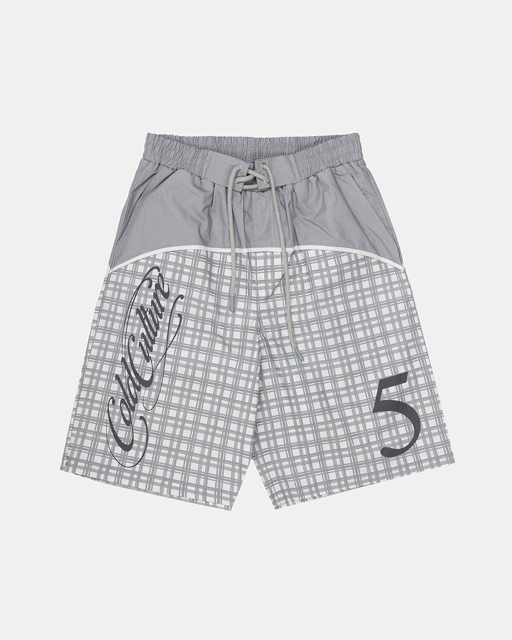 WAVE SWIMSHORTS GREY - Cold Culture
