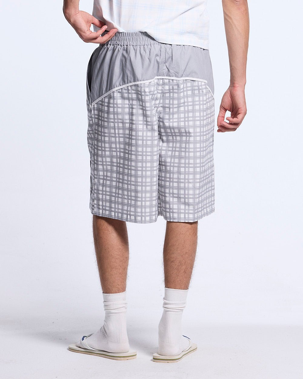 WAVE SWIMSHORTS GREY - Cold Culture