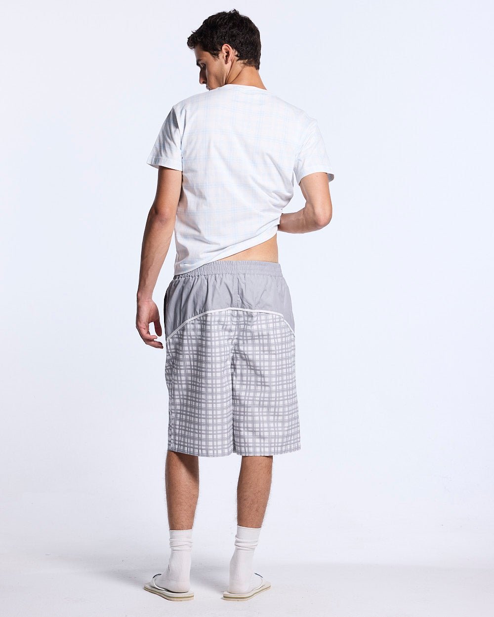WAVE SWIMSHORTS GREY - Cold Culture