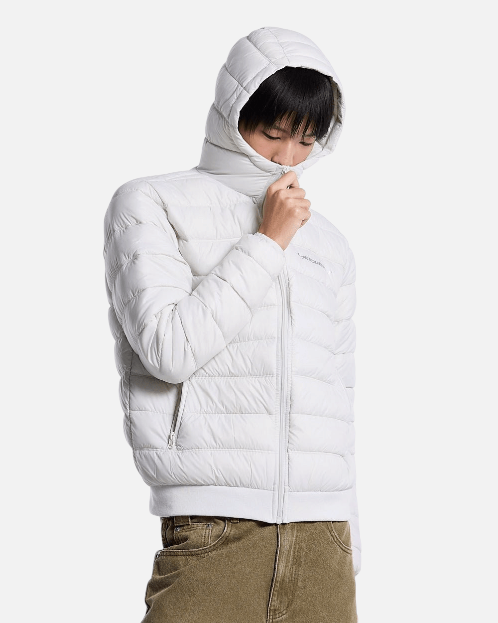 WHEEL PUFFER WHITE - Cold Culture