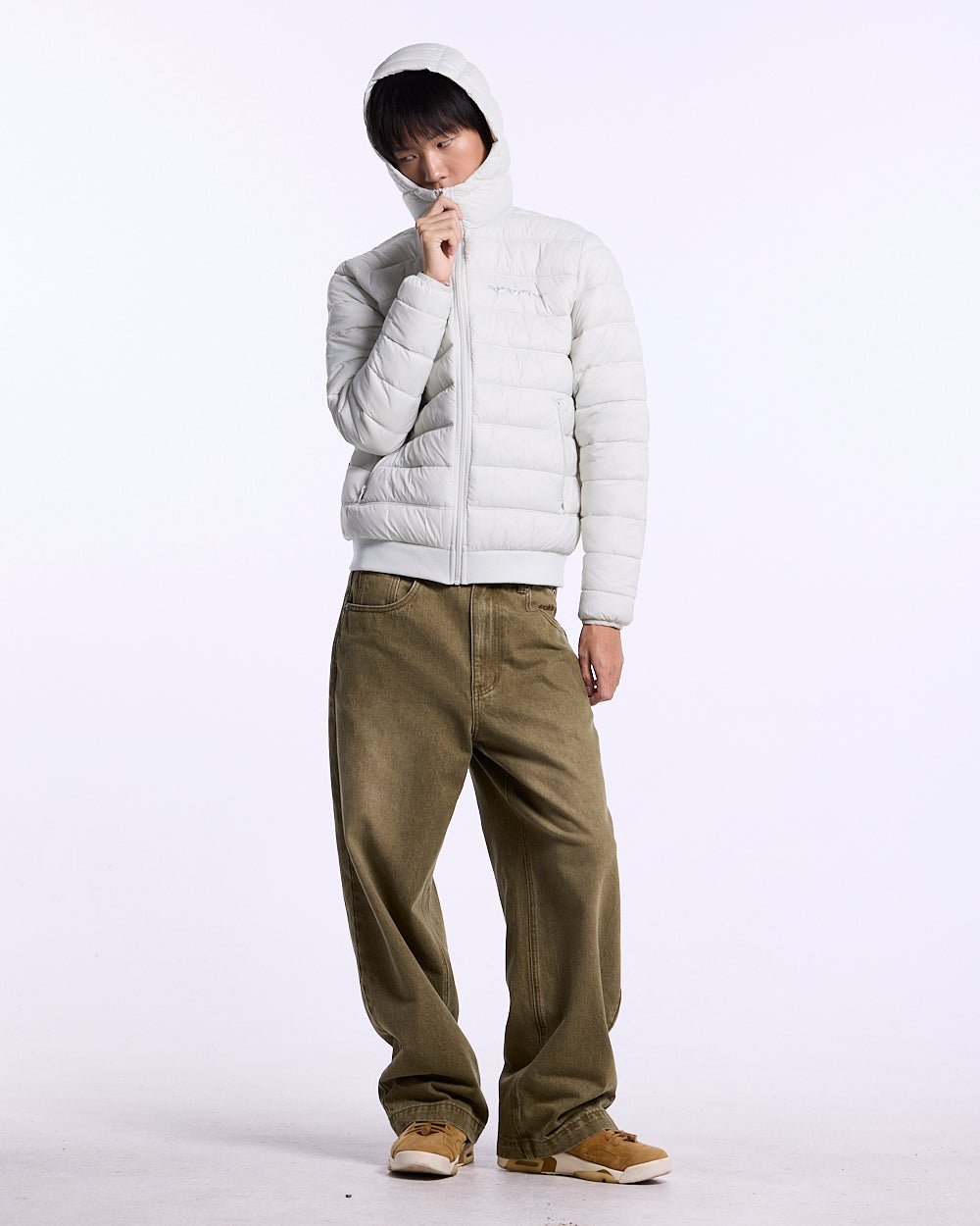 WHEEL PUFFER WHITE - Cold Culture