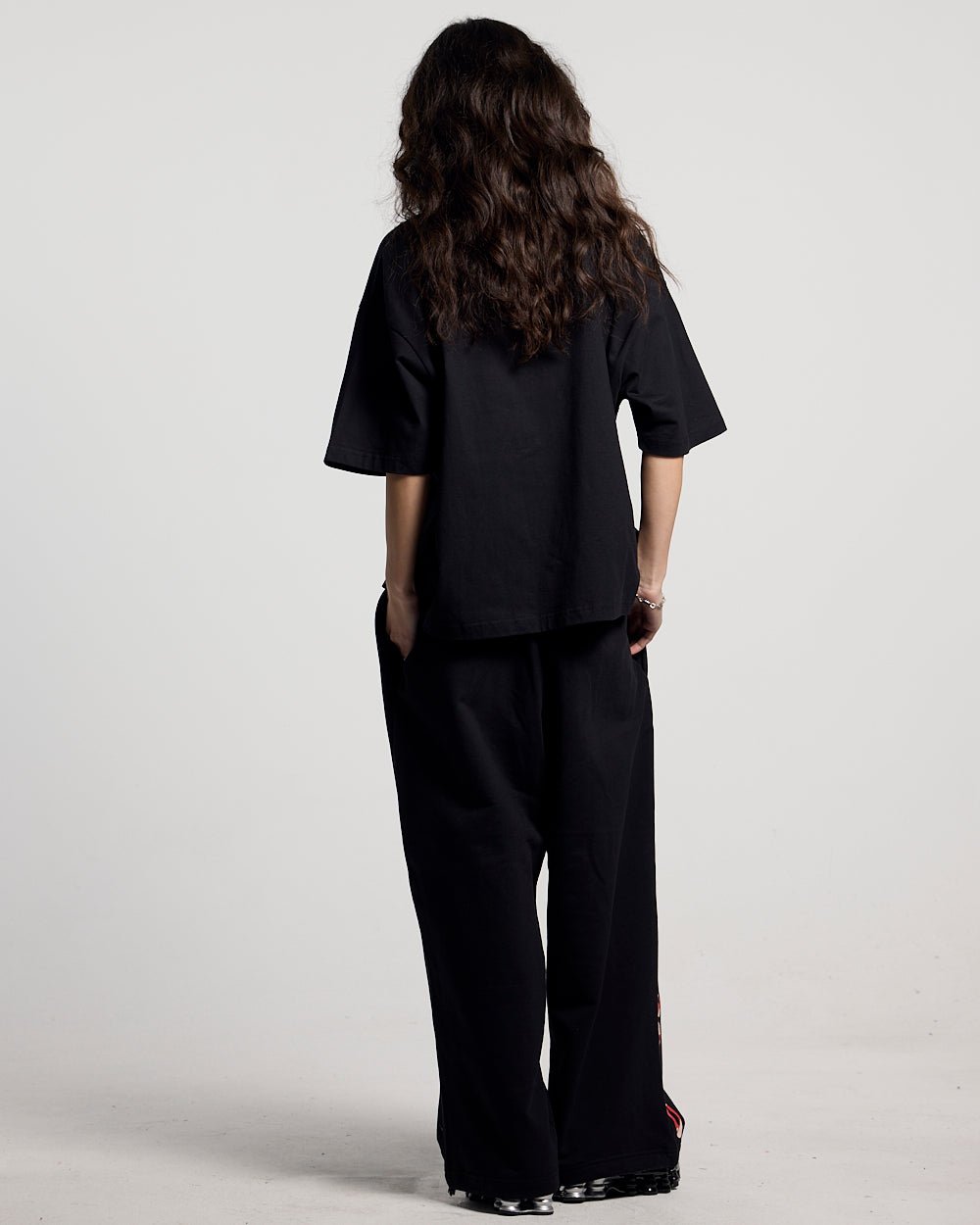 WILD CAMO SWEATPANTS BLACK - Cold Culture