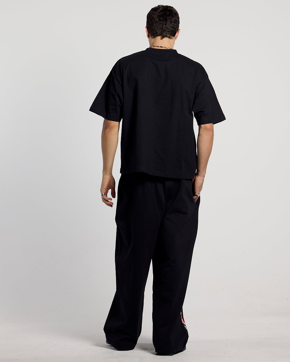 WILD CAMO SWEATPANTS BLACK - Cold Culture