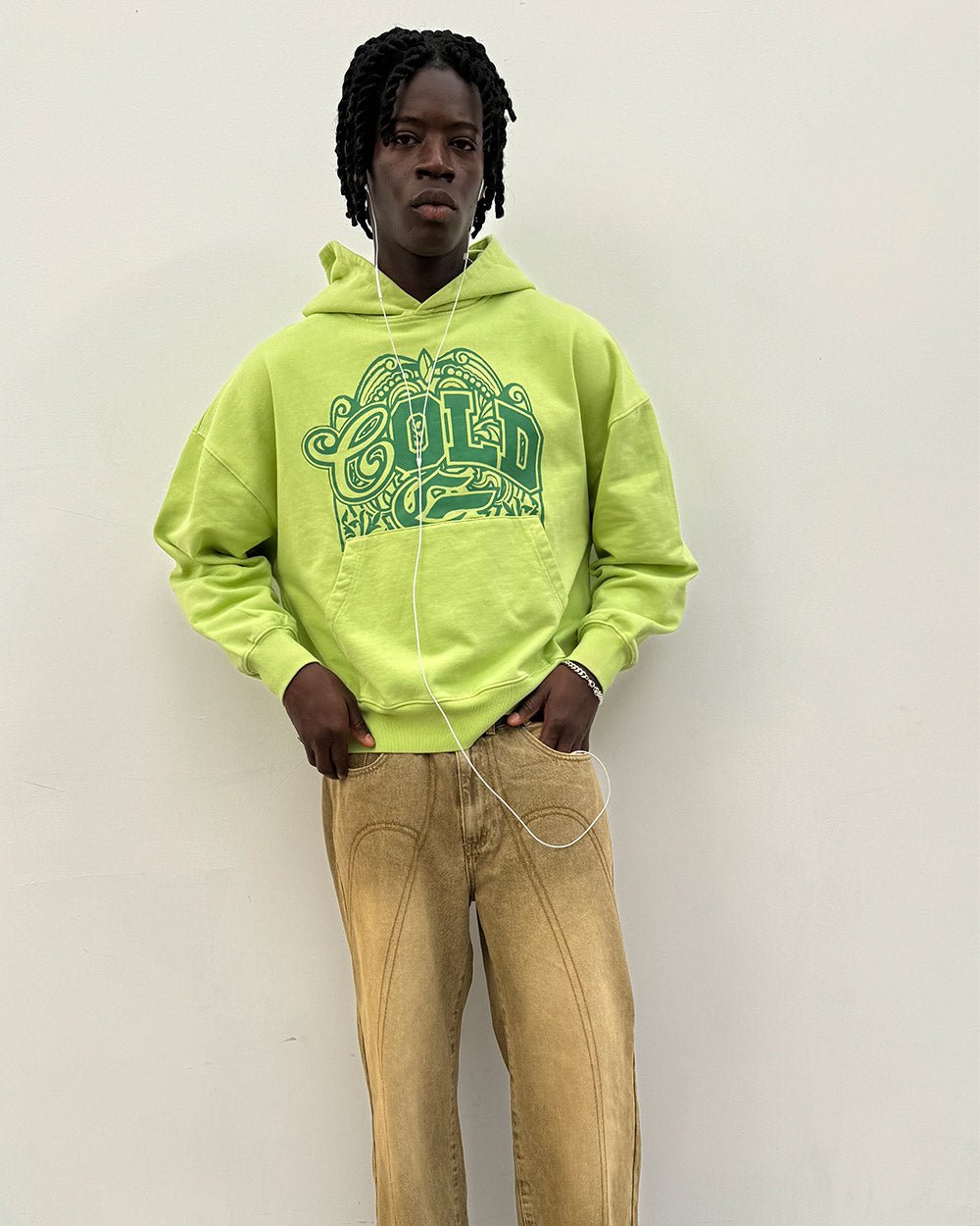 WILD HOODIE GREEN - Cold Culture