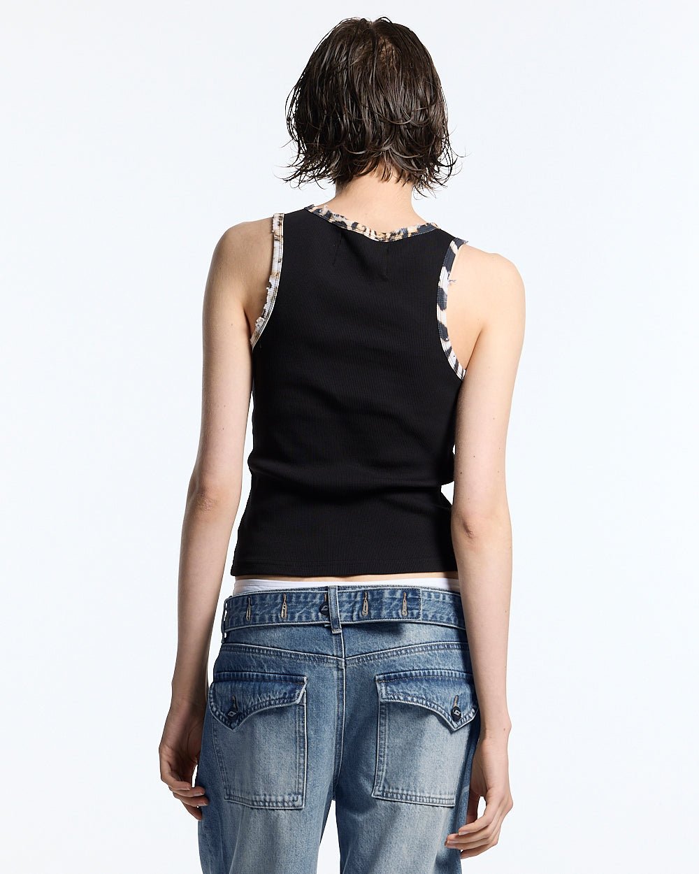 WILD TANK TOP BLACK - Cold Culture