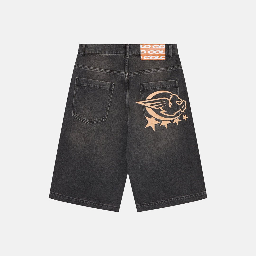 WIND SHORTS INTENSE GREY - Cold Culture