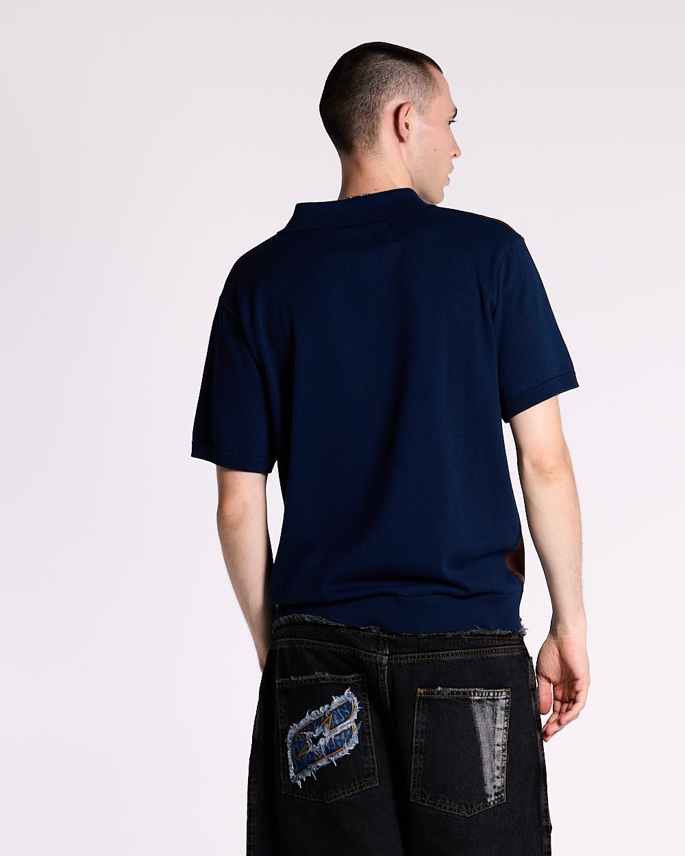 WINNERS V5 POLO BROWN AND BLUE - COLD CULTURE