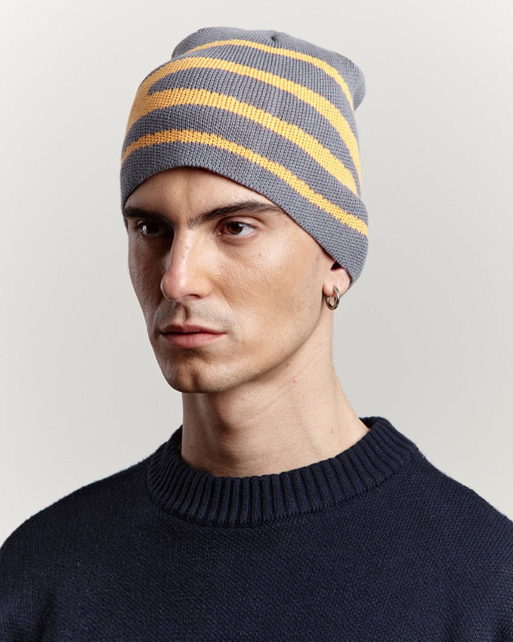 WORK BEANIE DUST GREY - Cold Culture