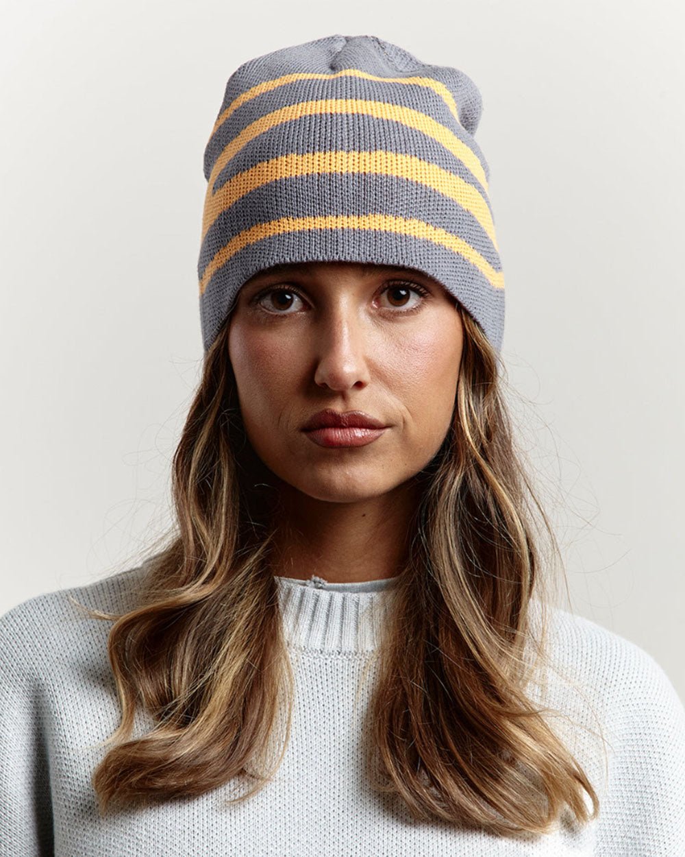 WORK BEANIE DUST GREY - Cold Culture