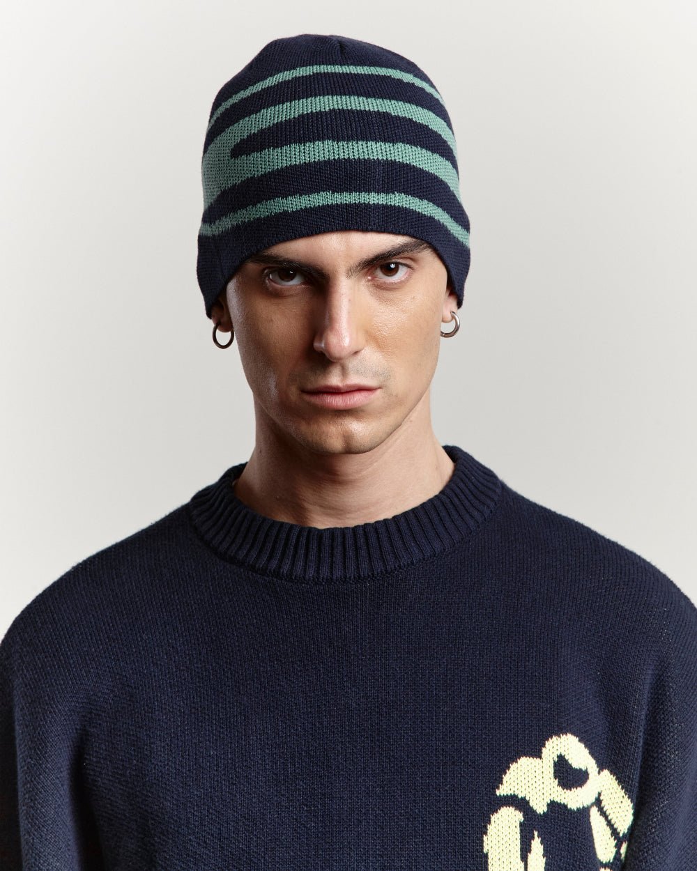WORK BEANIE HEAVY BLUE - Cold Culture