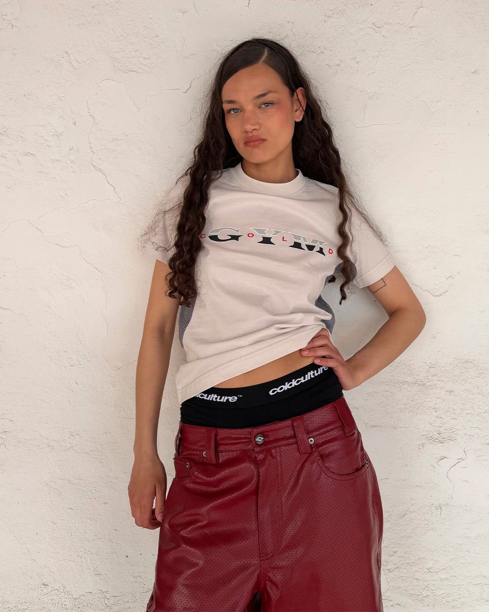 WORK HARD TEE WHITE - Cold Culture