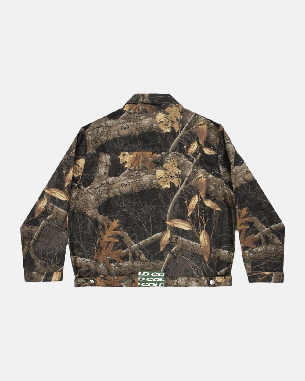 WORK ZIP JACKET REALTREE BLACK - COLD CULTURE