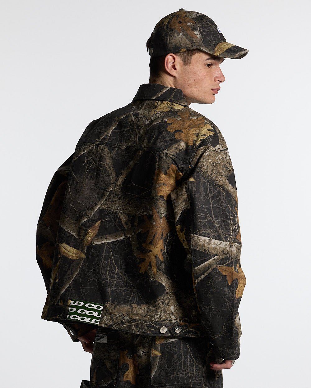 WORK ZIP JACKET REALTREE BLACK - COLD CULTURE