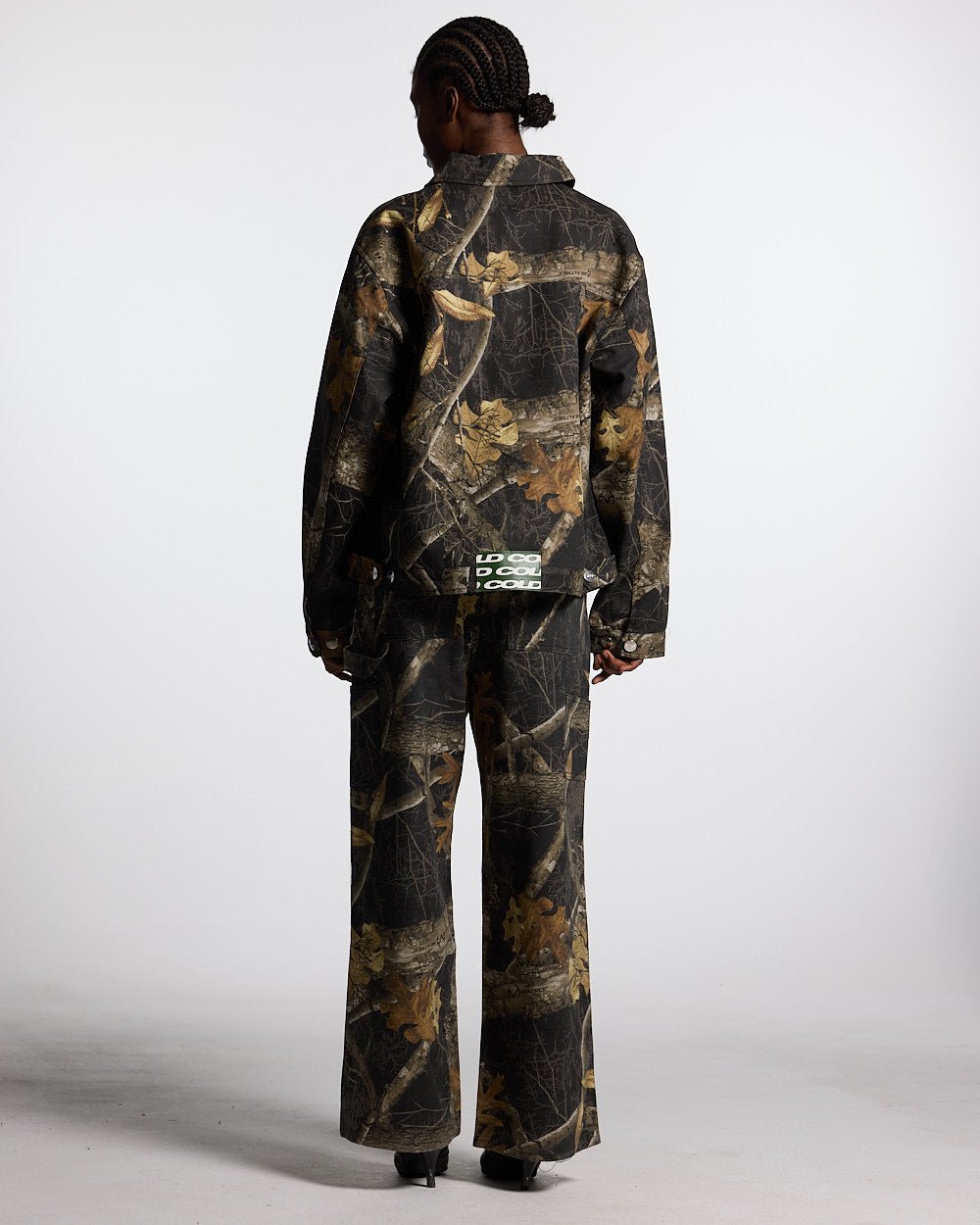 WORK ZIP JACKET REALTREE BLACK - COLD CULTURE