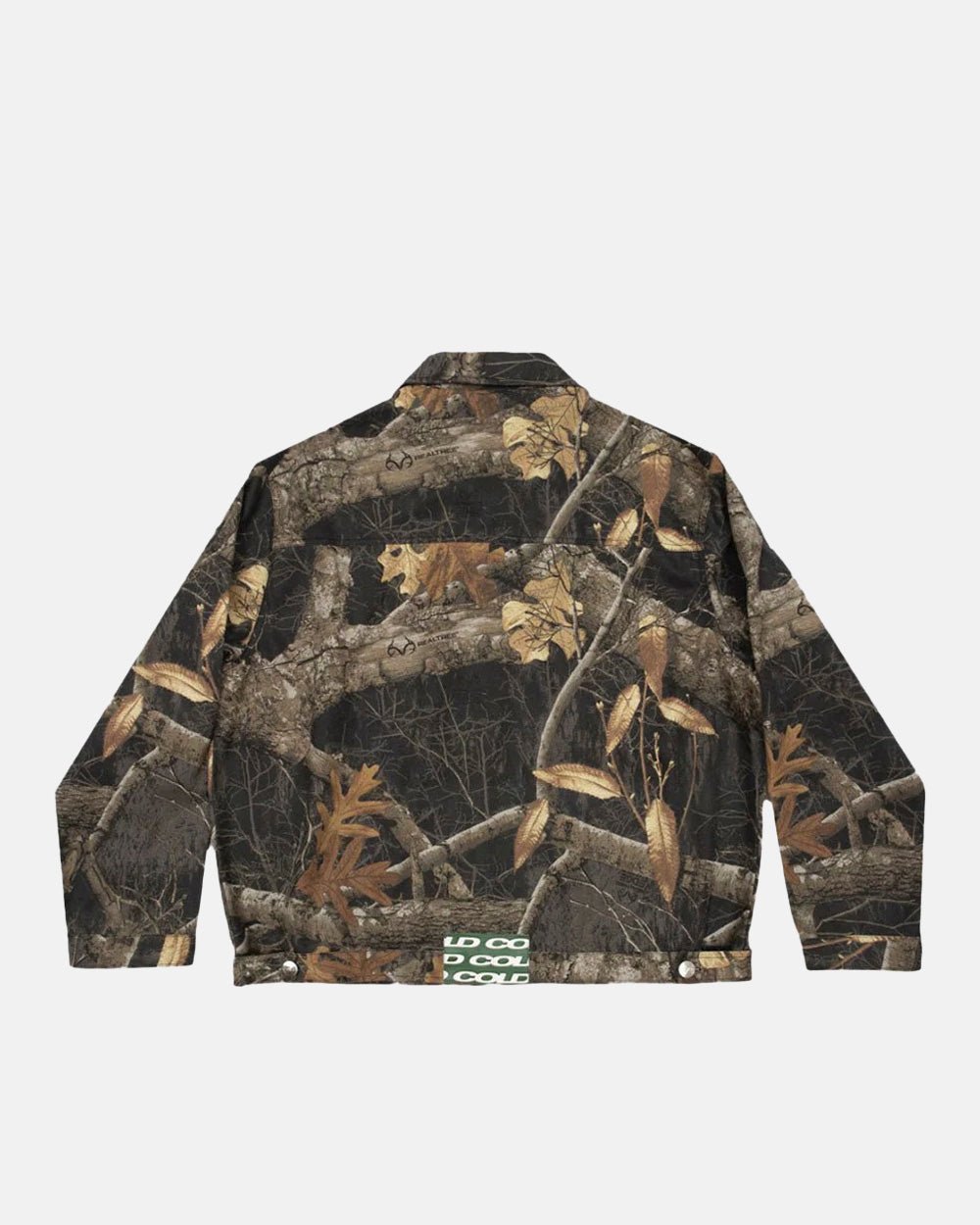 WORK ZIP JACKET REALTREE BLACK - Cold Culture