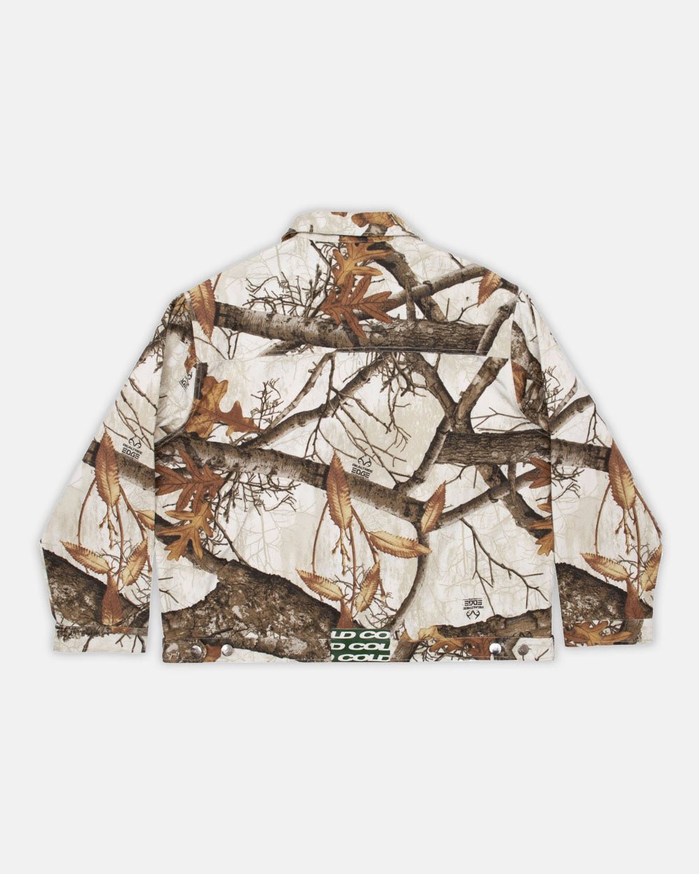 WORK ZIP JACKET REALTREE WHITE - COLD CULTURE