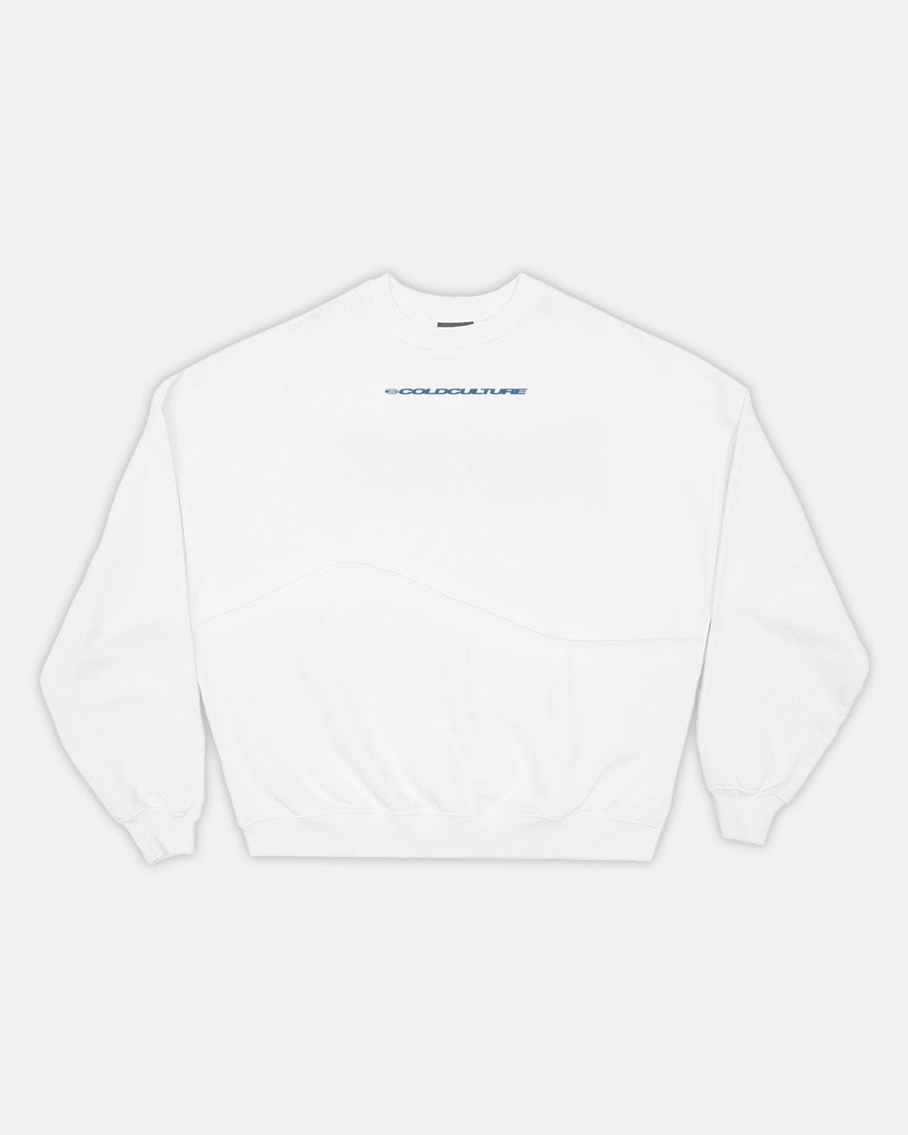 WORKER PATCHWORK CREWNECK WHITE - COLD CULTURE