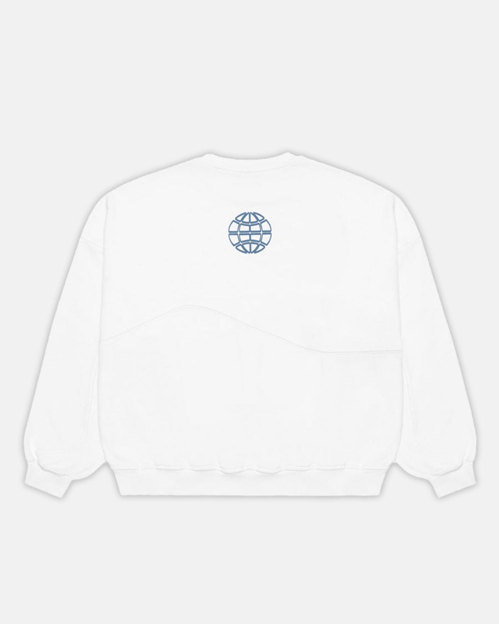 WORKER PATCHWORK CREWNECK WHITE