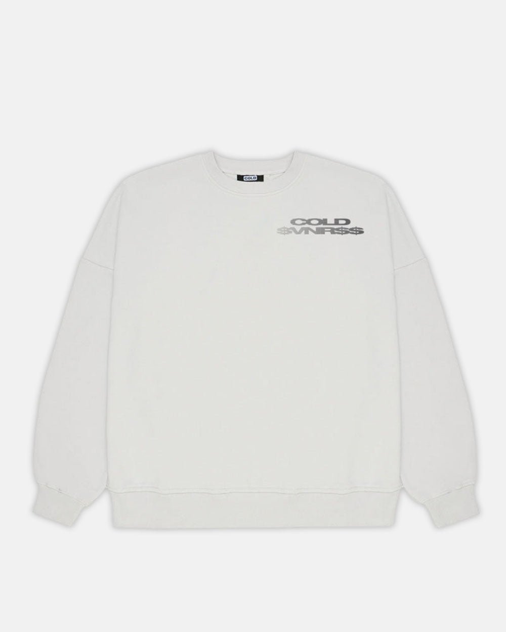 WORLD $VNR$$ CREWNECK LIGHT GREY - COLD CULTURE