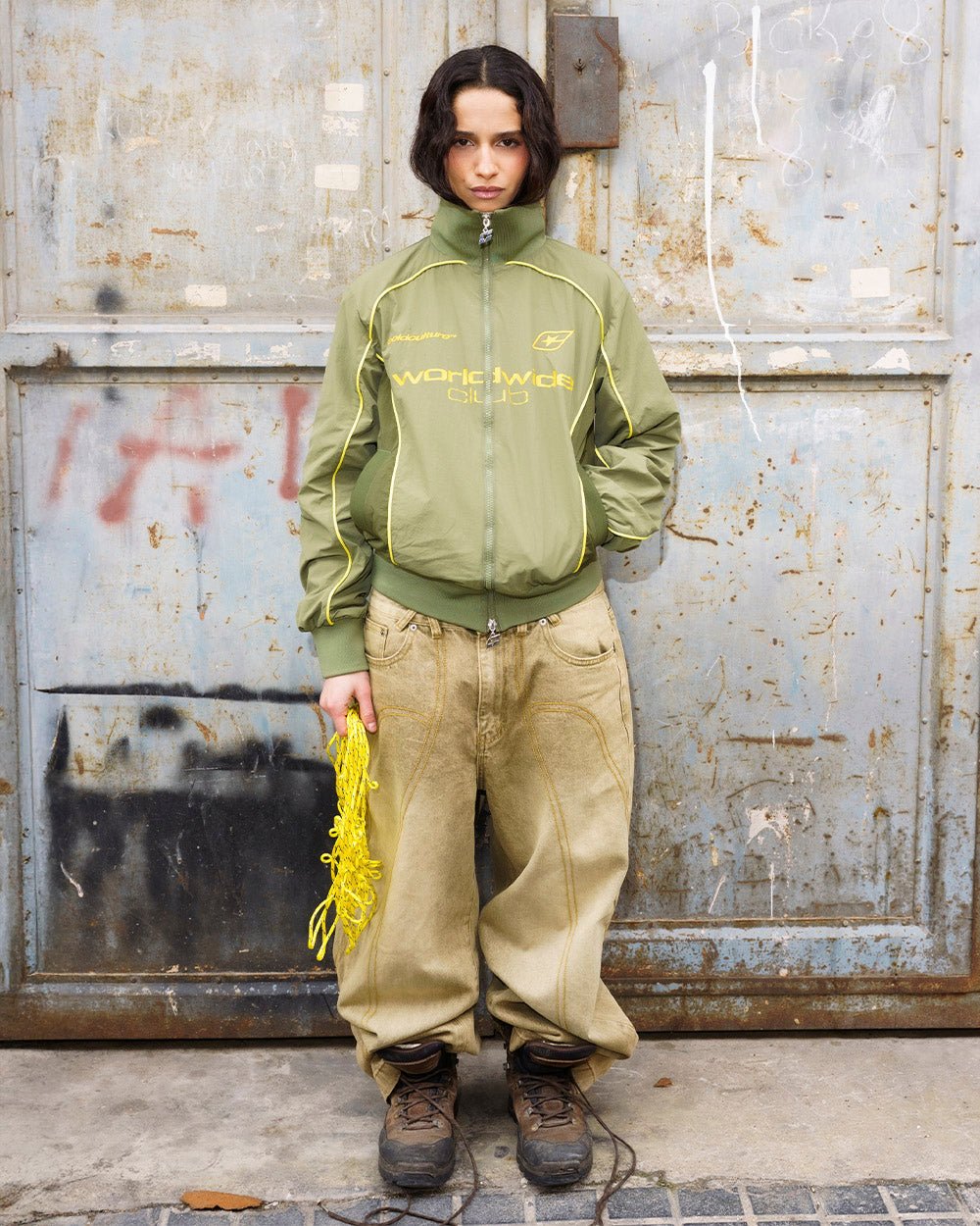 WW CLUB JACKET GREEN - Cold Culture