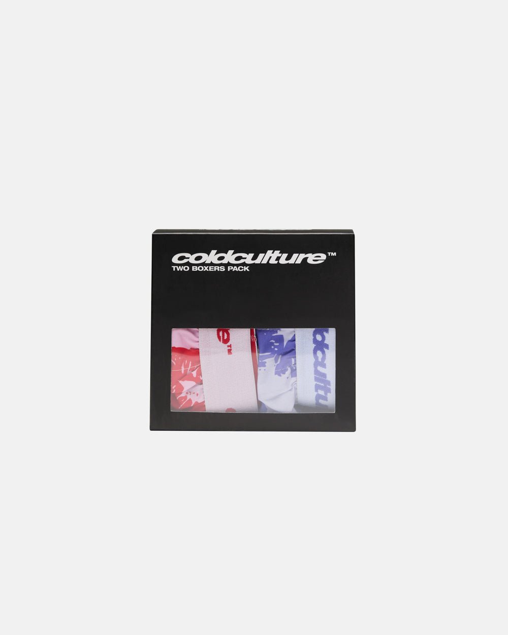 XOXO UNDERPANTS BLUE AND PINK - COLD CULTURE
