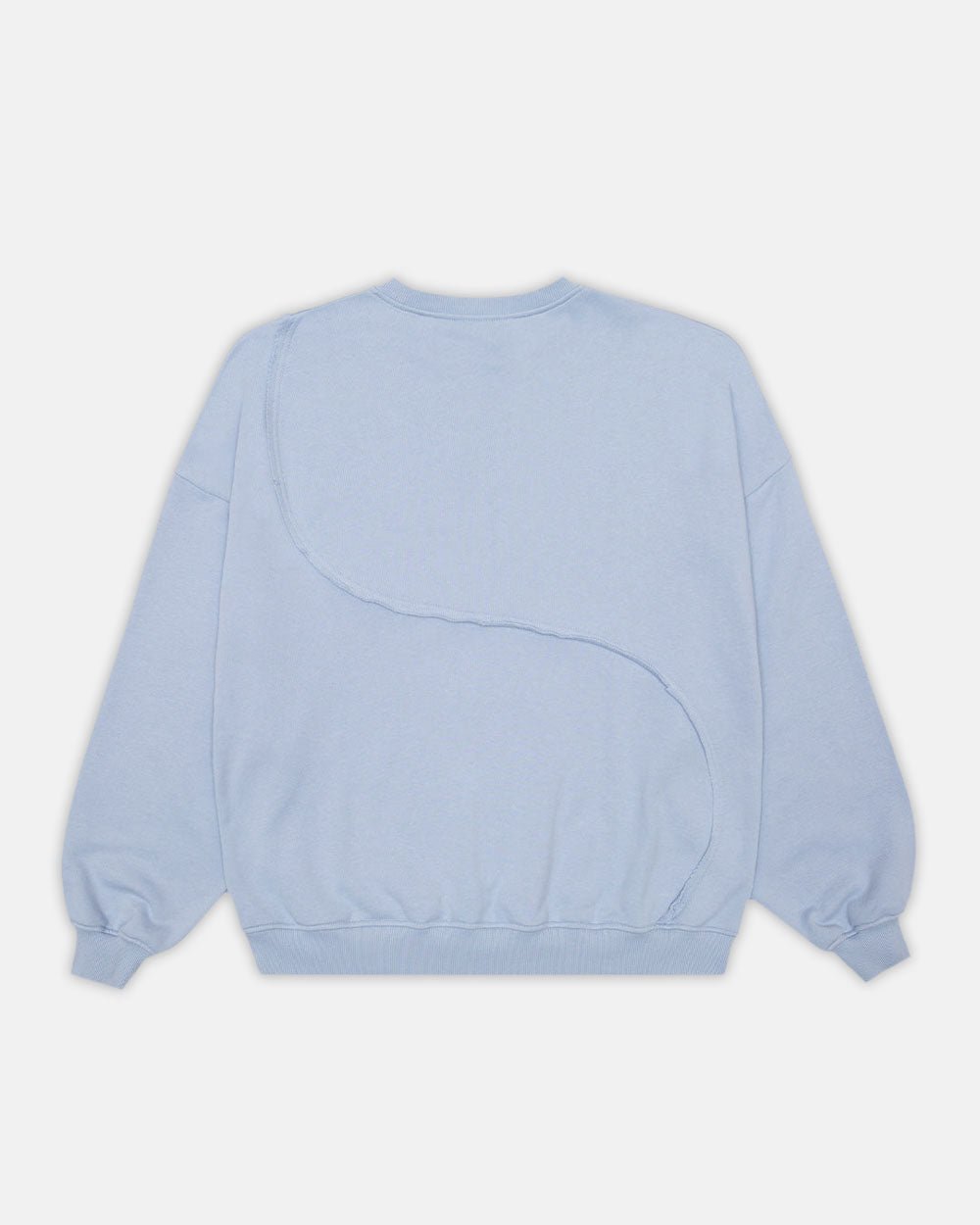 Y - Y PATCHWORK CREWNECK LAVENDER BLUE - COLD CULTURE