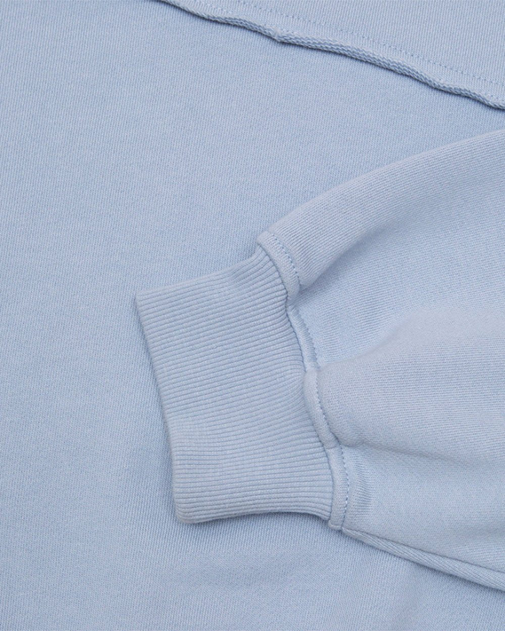 Y - Y PATCHWORK CREWNECK LAVENDER BLUE - COLD CULTURE