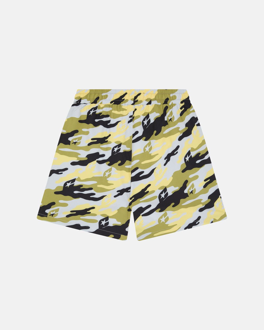 YELLOW CAMO SWIM SHORT - COLD CULTURE