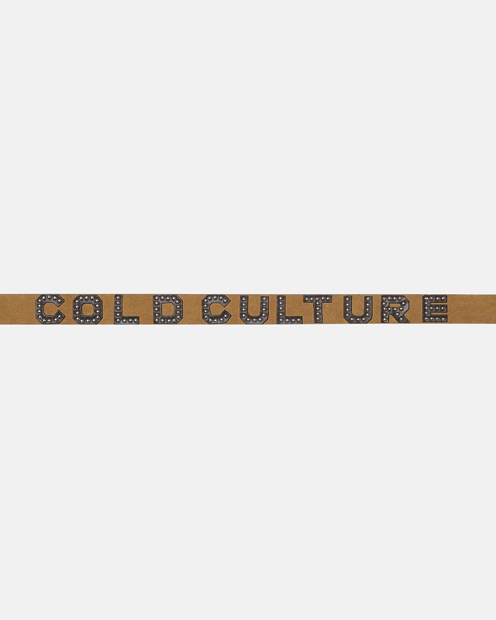 YIIJA LEATHER BELT BROWN - Cold Culture