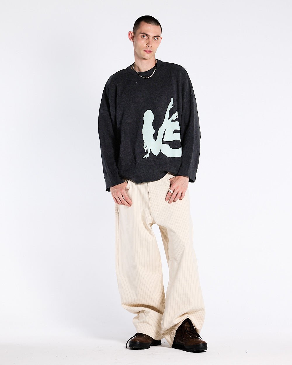 YURE KNIT DARK GREY - COLD CULTURE