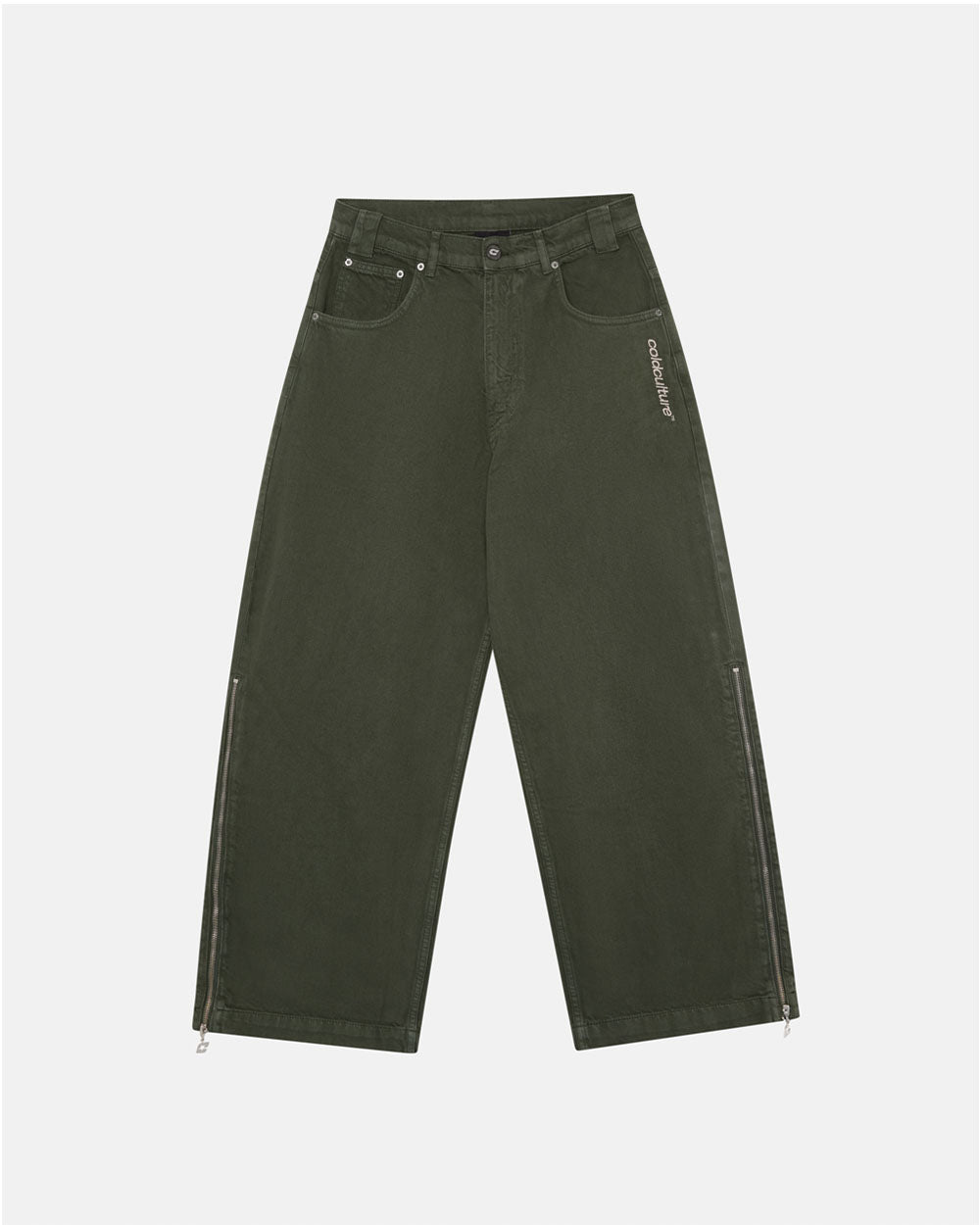 ZIP CAMO PANTS V2 - COLD CULTURE