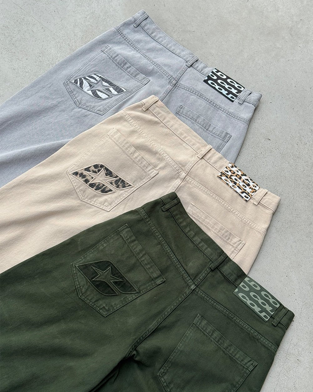 ZIP CAMO PANTS V2 - COLD CULTURE