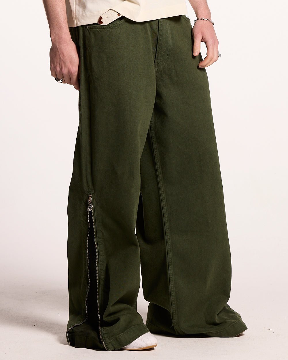 ZIP CAMO PANTS V2 - COLD CULTURE